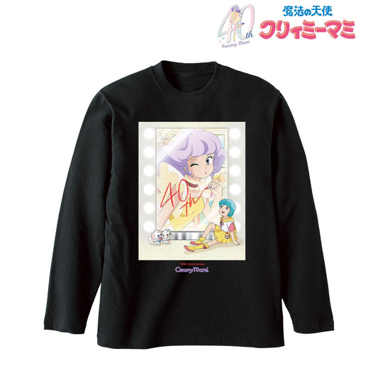 Magical Angel Creamy Mami (Size M) 40th Anniversary Illustration Creamy Mami & Yu Morisawa Unisex Long T-Shirt