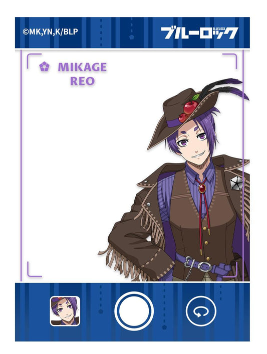 BLUE LOCK_AFORCE×DRAGON HORSE BLUE LOCK (Circus Ver.) Clear Character Card Reo Mikage