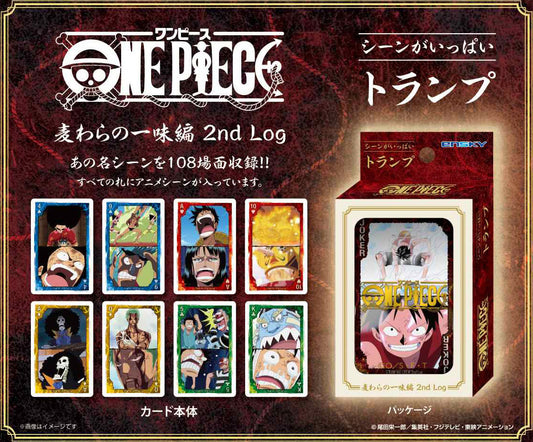 One Piece_Scenes Galore Playing Cards Straw Hat Crew Edition 2nd Log