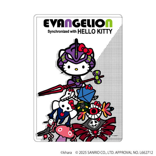Evangelion x Sanrio Characters Character Clear Case 01 / A Pattern (Collaboration Illustration)