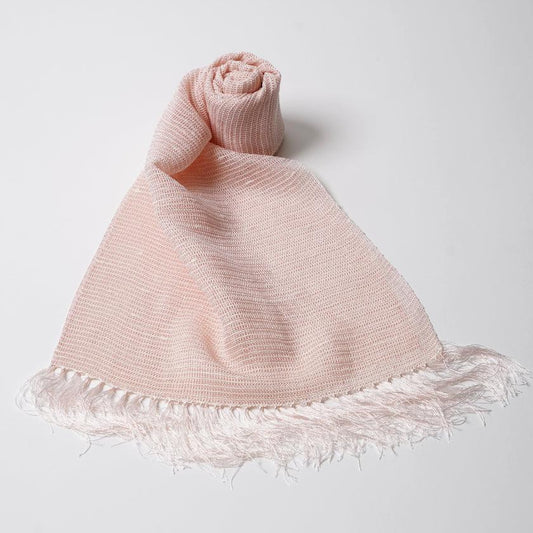 Stole: Kurotani Sohfu Pink (Yuzakura) | Kurotani Washi | Kurotani Washi Cooperative