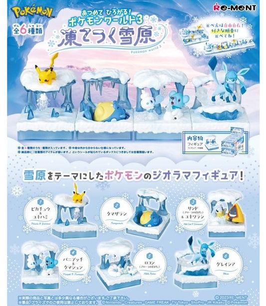 Pokémon: Collect & Expand! Pokémon World 3 - Frozen Snowfield (unit/PCS)