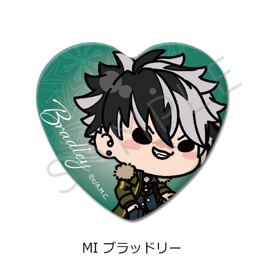 The Wizard's Promise_Heart-shaped Tin Badge MI Bradley