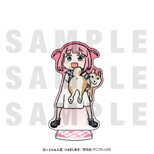 Bocchi the Rock! × Kumamine - Big Acrylic Stand 'The Two and Jimi-hen'