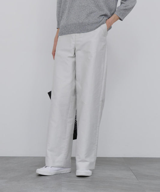 Multi-size / Washable Light Moleskin Semi-Wide Pants