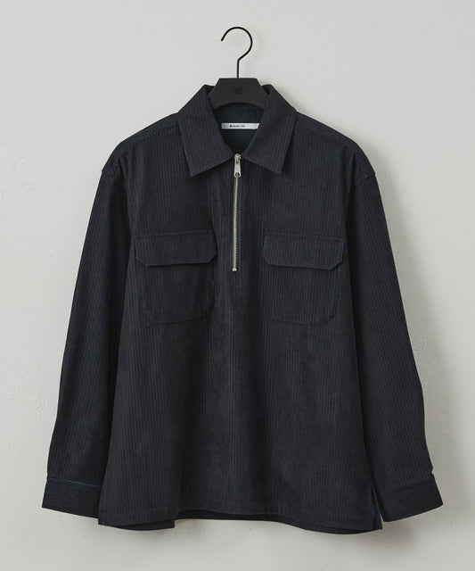 Contrast Collar Half Zip