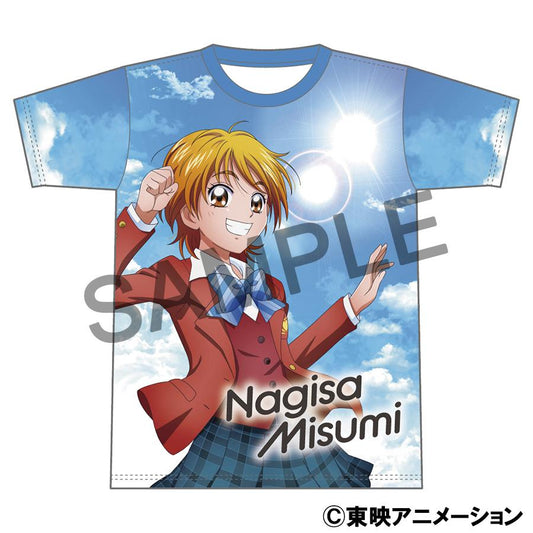 Futari wa Pretty Cure Max Heart - Full Graphic T-Shirt / Nagisa Misumi