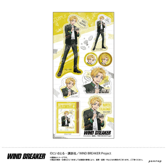 WIND BREAKER_Sticker - Rooftop Study Session - C Akihiko Nirei