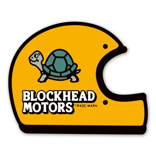 Helmet Sticker (On-road / Yellow)