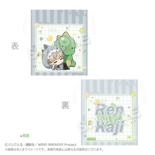 WIND BREAKER_Mini Drawstring Pouch gyaoColle ver. Kaji Ren