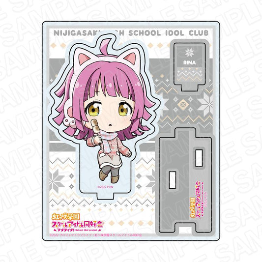 Love Live! Nijigasaki High School Idol Club Acrylic Stand Rina Tennoji Outdoor Chibi ver