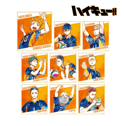 Haikyuu!! Trading Ani-Art Vol.2 Mini Shikishi (unit/BOX)