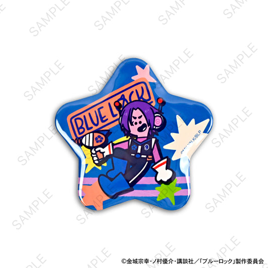 BLUE LOCK - Mizusawa Sekken Collaboration Star-shaped Can Badge (Reo Mikage)