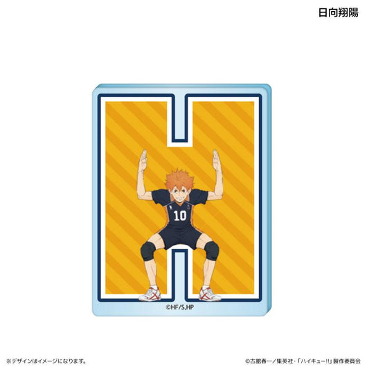 Haikyu!! Acrylic Block Initial Gymnastics ver. Shoyo Hinata