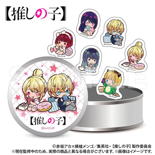 Oshi no Ko_Puchikyun_Tin Sticker