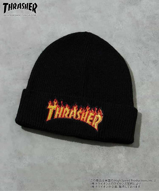 THRASHER Logo Knit Hat