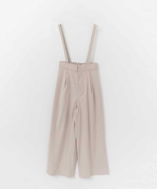 Wide Pants with Suspenders