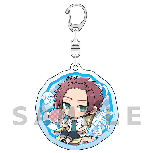 Blue Lock Acrylic Keychain (Sae Itoshi / Vacation)
