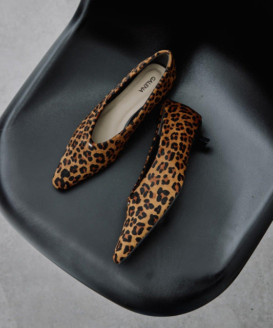 Cowhide Pumps