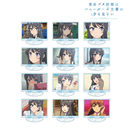 Rascal Does Not Dream of Bunny Girl Senpai - Mai Sakurajima Trading Scene Photo Acrylic Stand (Complete BOX)