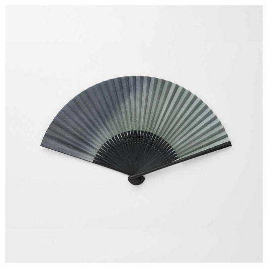 Folding Fan: Men's Paper Fan "Forest Dawn" | Kyo-sensu | Onishi Tsuneyoshi Shoten