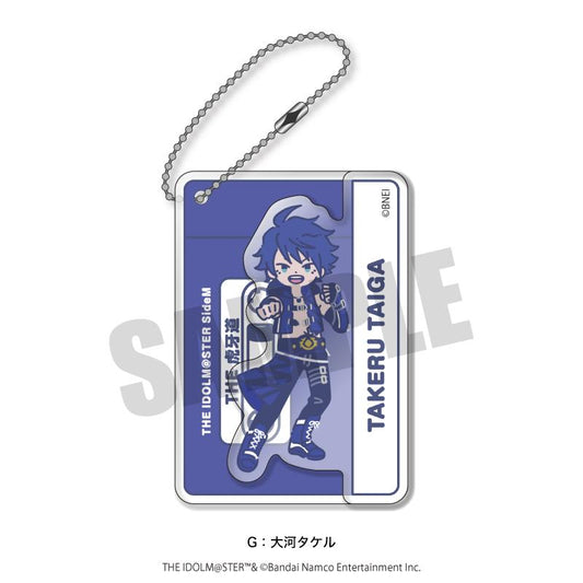 THE iDOLM@STER SideM Retropop Vol.5 Acrylic Key Holder G - Takeru Taiga