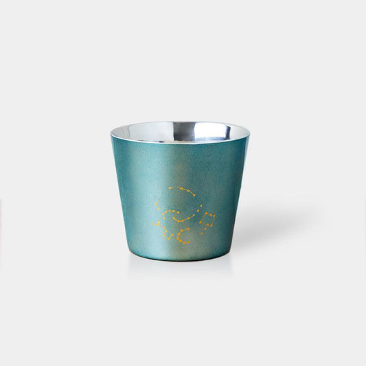 Cup KAGA SHIKISAI WATER BLUE | Kanazawa Foil | Hakuichi