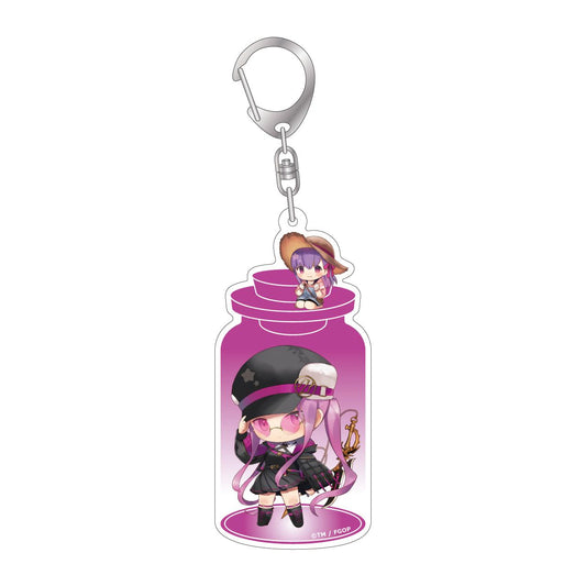 Fate/Grand Order Kyaratoria Acrylic Keychain Saber/Medusa