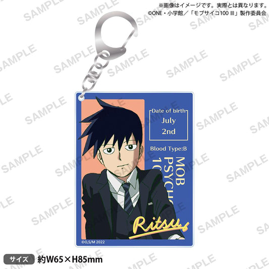 Mob Psycho 100 III Acrylic Keychain Ritsu Kageyama