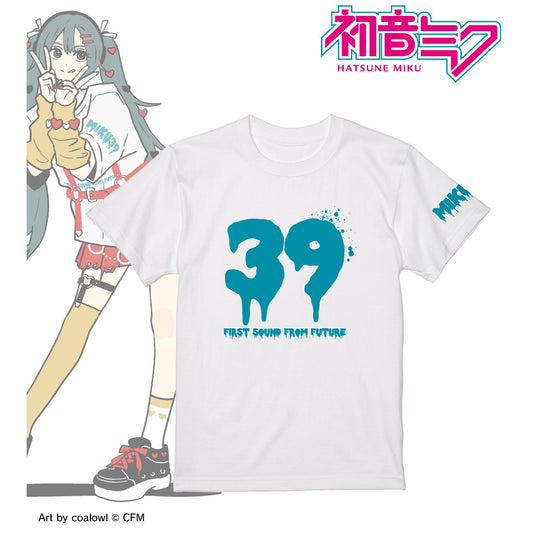 Hatsune Miku (Size S) - Newly Illustrated 'Hatsune Miku Art by coalowl' Illustration T-shirt for Men