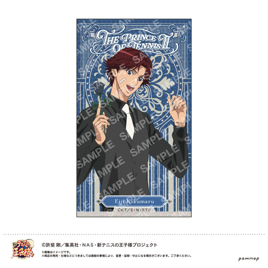 The New Prince of Tennis - Mechakira Sticker 'Black or White' Vol.3 - F Eiji Kikumaru