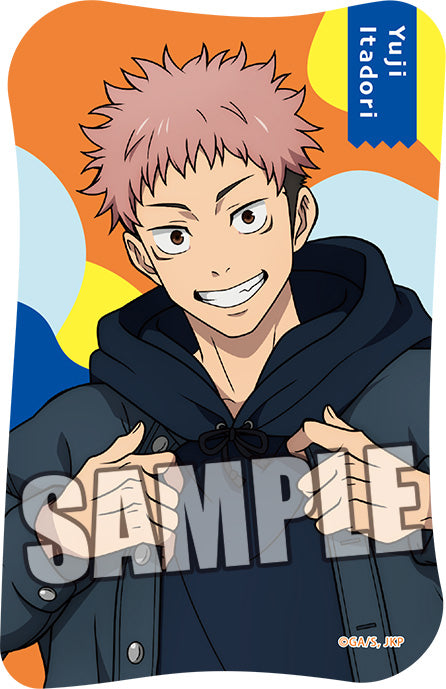 Jujutsu Kaisen Die-cut Sticker 'Yuji Itadori' Holiday Ver.