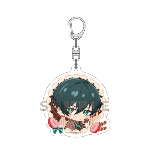 BLUELOCK Acrylic Keychain (Itoshi Rin / Chocolate Outfit)
