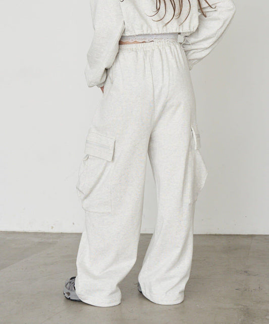 【RAY CASSIN】Sweat Cargo Pants
