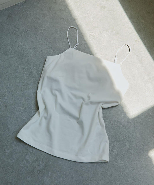 [La nature linge] Bare Ribbed Camisole