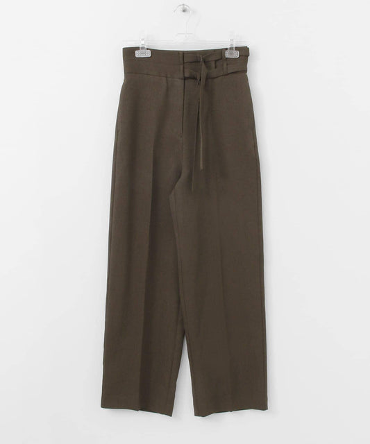 DOUBLE BELT PANTS