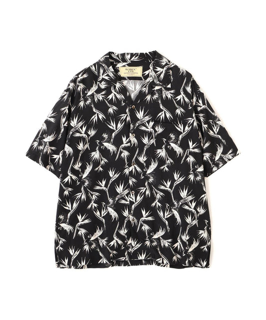 ALOHA SHIRT "BIRD OF PARADISE FLOWER"