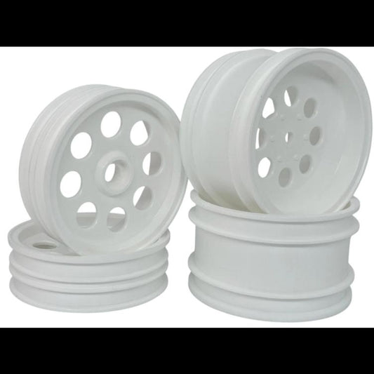 JC RACING PRODUCTS Wild One, Fox 2WD Wheel Set (4pc) (White) JC-0058-W