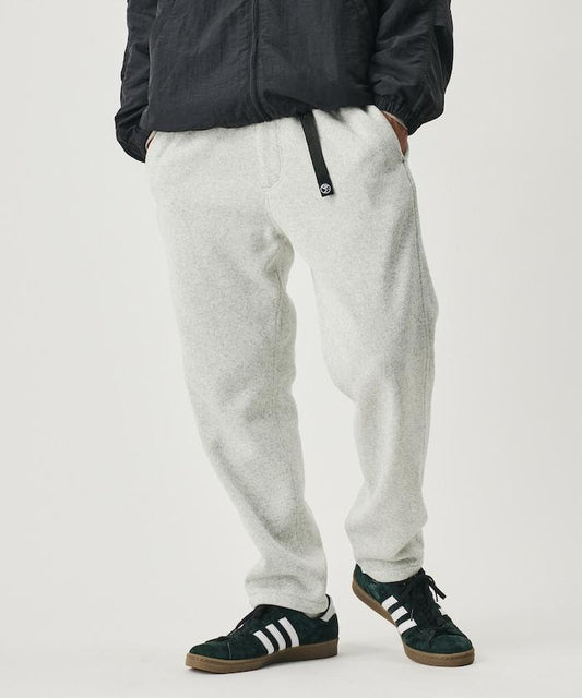 Melange Print Fleece Tapered Climbing Pants [Limited Distribution]