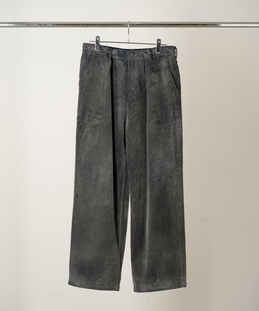 ANCELLM/AGING CORDUROY BAKER PANTS/ANC-PT129