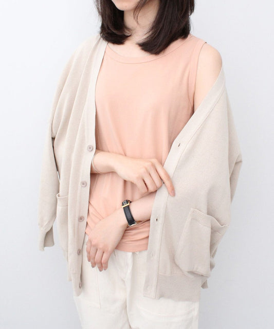 SPANDEX PAPER JERSEY TANK TOP