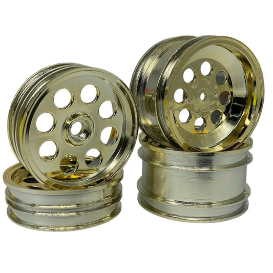 JC RACING PRODUCTS Wild One, Fox 2WD Wheel Set (4pc) (Gold) JC-0058-G