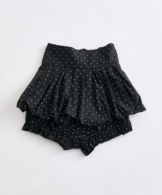 [Influencer Project] miko dot balloon skirt pants
