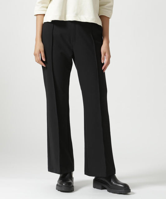 DROIT BELLO Center Seam Flare Slacks