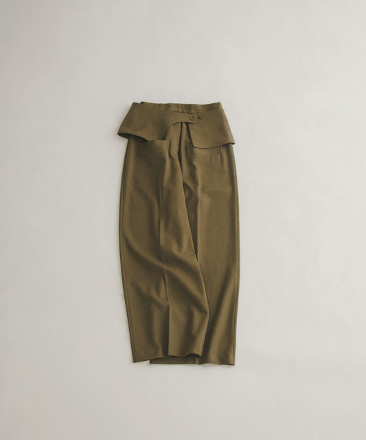 front pocket wide pants