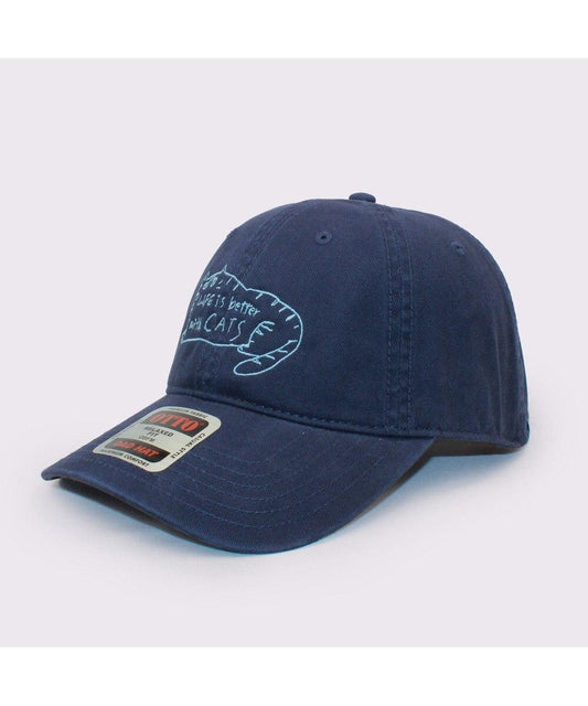 【NYANDER KNIT】 LIFE IS BETTER CAP