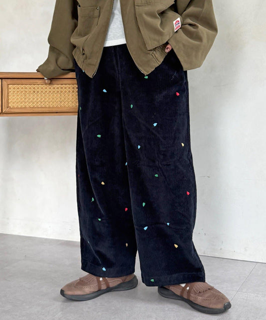 WEB Limited Heart Corduroy Pants