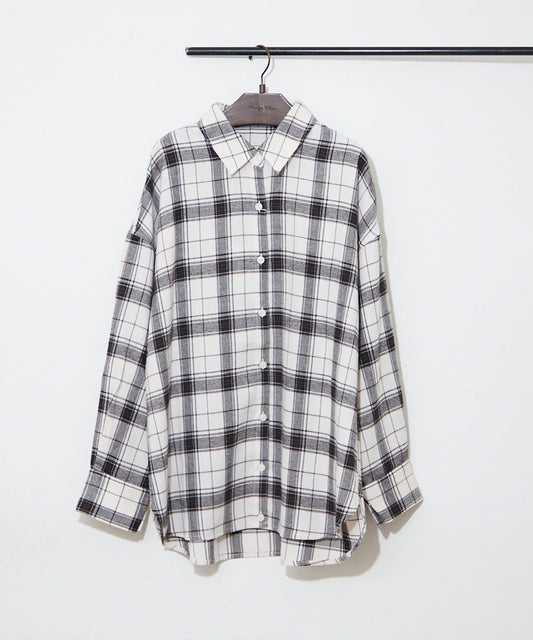 Check 2-Way Big Shirt