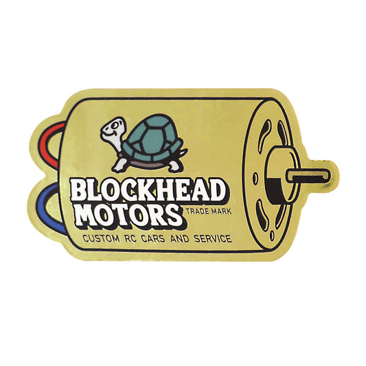 Motor Sticker [Mirror Gold]