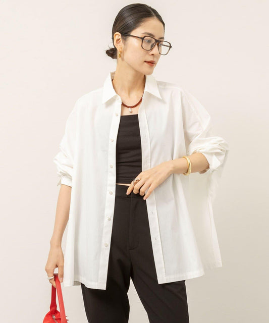 MAQWEL Poncho Shirt